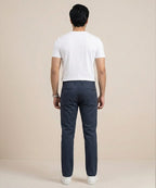 Men's Straight Fit Chino - Navy-Dotted - CP-0559