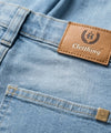 Boys Comfortable Relaxed Fit Baggy Denim- Ice Blue Bjp-0291