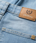 Boys Comfortable Relaxed Fit Baggy Denim jeans - Ice Blue Bjp-0291