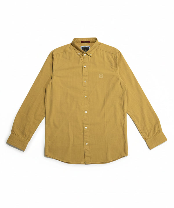 Men's Casual Shirt - Shc-1699 Yellow
