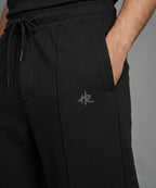 Men's Baggy Logo Trousers - Black Lwr-0601