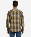 Men's Casual Checkered Shirt - Shc-1702 Brown Chk