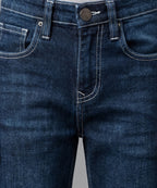 Boys Navy Straigth Jeans - Bjp-0308
