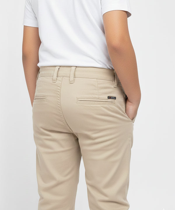 Kids Cotton Chino Pant - Bcp-0047 Beige