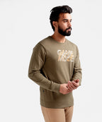 Men's Sweat Shirt - Green Game Mode