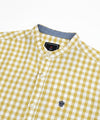 Men's Casual Shirt - Shc-1443 Yellow Chk
