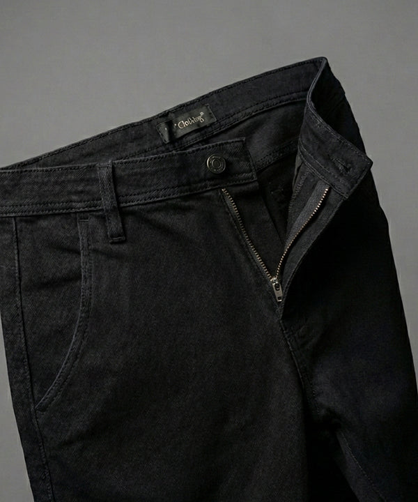 HR Clothing Men's Denim - Black JP-2102