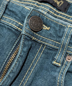 Men's Denim Slim Fit- JP-2222 Greenish