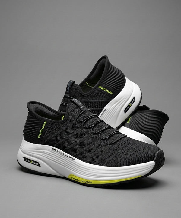 Knit Running Sneakers Fw-0181 Black