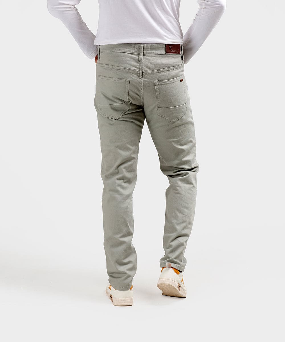 HR Clothing Men's Denim - Light Green JP-1863