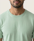 HR Clothing Men’s L-Green Basic T-Shirt – TSH-7207