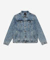 Men's Denim Jacket - Wash Blue JK-0445