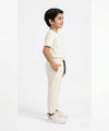 Kids Smart Baggy stretchable premium trouser Fawn BLW-0136