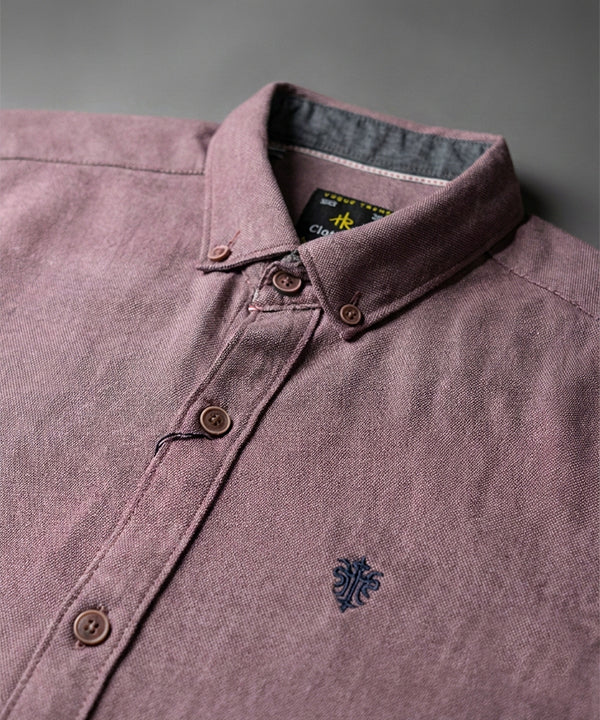 Men's Casual Shirt - Shc-1221 Purple
