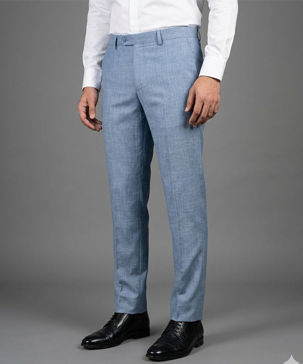 Men's Dress Pant - Blue DP-0121