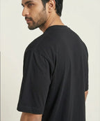HR Clothing Men's Black Drop Shoulder T-Shirt - TSH-7208