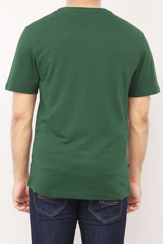 Crew Neck Basic Tee Tsh-5227 Green