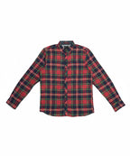 Men's Casual Checkered Shirt - Shc-1707 G Red Chk