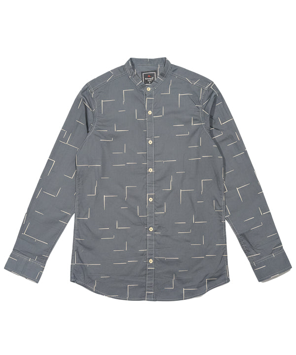 Men's Casual Shirt - Shc-1460 D-Gray