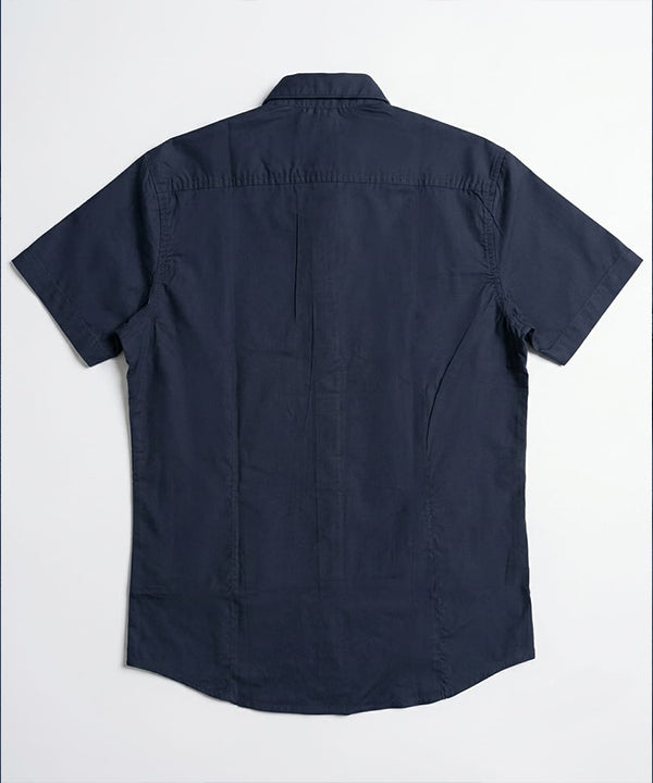 Men's Casual Shirt Half sleves - Navy Shc-1925 (ORG-H)