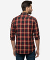Men's Casual Shirt - Shc-1191 Persian Red Chk