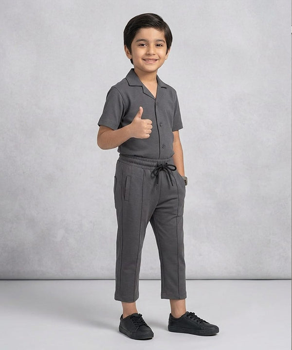 HR clothing Kids Thermal Co-Ord Set 0138/0116 -D-Grey