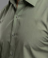 Men's Dress Shirt - Green Dsh-0292