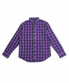 Men's Casual Shirt - Shc-0593 Purple check