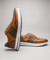 Leather Casual Sneakers Fw-0171 Brown