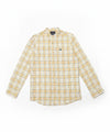 Men's Casual Shirt - Shc-1458 Yellow Chk