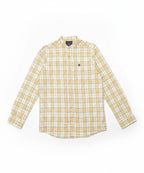 Men's Casual Shirt - Shc-1458 Yellow Chk