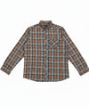 Men's Casual Shirt - Shc-1192 Brown Chk