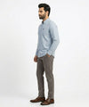 Men's Casual Shirt - Shc-1381 Sky Blue