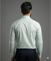 Men's Dress Shirt - Texture Green Dsh-0287
