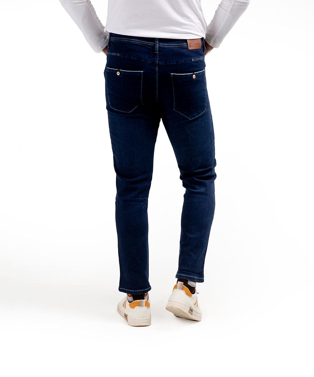 HR Clothing Men's Denim - Blue JP-1757