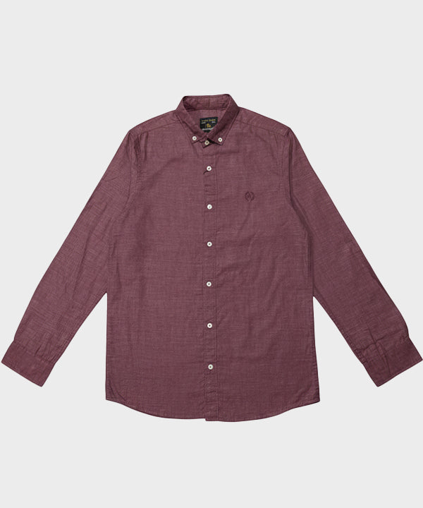 Men's Casual Shirt - Shc-1681 Maroon