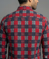 Men's Casual Shirt - Shc-1708 Red Chk