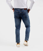 HR Clothing Men's Denim -Wash Blue JP-1847