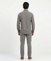 Men's Casual Shirt - Texture Grey Shc-1723 ORG