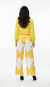 Women's Top Printed Yellow