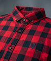 Men's Casual Shirt - Shc-1459 Red Chk