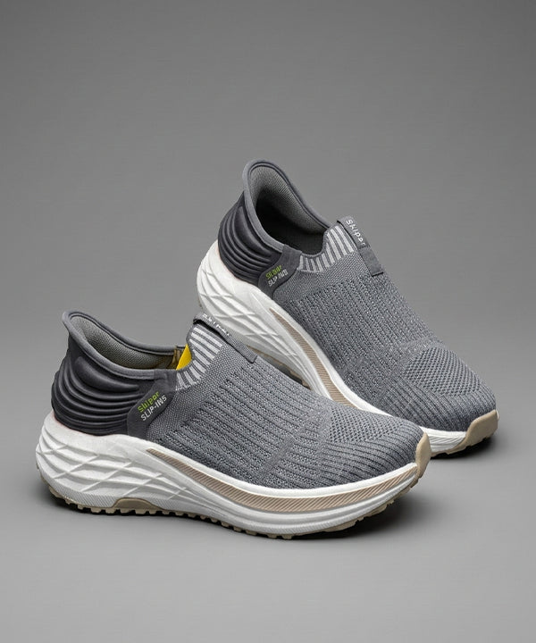 Knit Running Sneakers Fw-0162 D-Grey