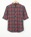 Men's Casual Shirt - Shc-1615 G-Red Chk