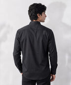 Men's Casual Shirt - Black Shc-1968 (ORG-H)