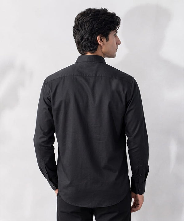 Men's Casual Shirt - Black Shc-1968 (ORG-H)