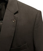 Formal Suit Gst-0122 Brown 2 Button