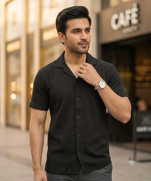Men’s Thermal Smart Baggy Trouser– LWR-0706 Black