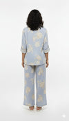 Women's Co-Ord Suit Blue Floral