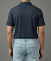 Men's T-Shirt Collar Navy Tsh-7021