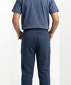 Kids Smart Baggy stretchable premium trouser Navy Texture BLW-0136